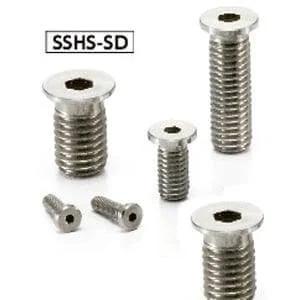 SSHS-M2.5-5-SD NBK Length Socket Head Cap Screws - Extreme Low & Small Head.Pack of 10-Made in Japan
