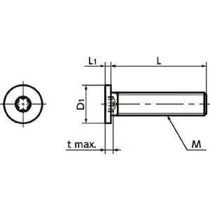 SSTS-M2-4 NBK Hexalobular Socket Head Cap Screws - Low Profile Made in Japan