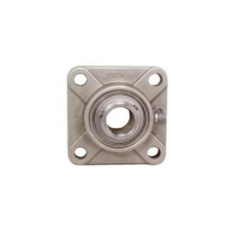 SSUCF204-20mm Stainless Steel Flange Unit 4 Bolt 20mm Bore Mounted Bearings - VXB Ball Bearings