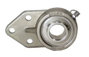 SSUCFB201-12mm Flange Bracket 3 Bolt Bearing 12mm Bore Mounted - VXB Ball Bearings