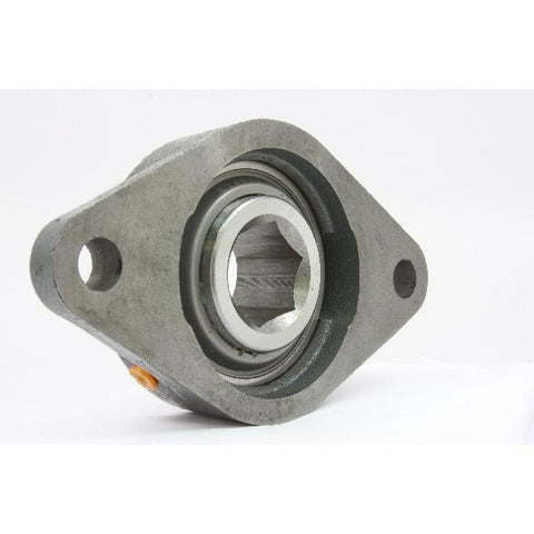 SSUCFT205-14 Stainless Steel Flange Unit 2 Bolt 7/8 Bore Mounted Bearings - VXB Ball Bearings