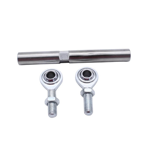 5 1/2 Adjustable Tensioning Rod Heim Joint Alternator Bracket for SBC BBC 350 454 302 Engines, Stainless Steel parts shown