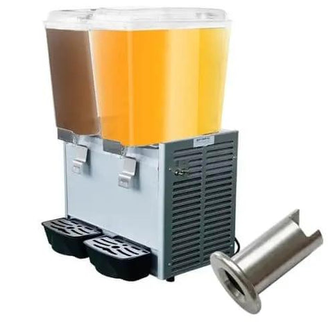 Juice dispenser with two compartments and stainless steel bearing sleeve, Bearing Sleeve Bubbler Replacement Kit For Juice Dispenser Built Tough Stainless Steel