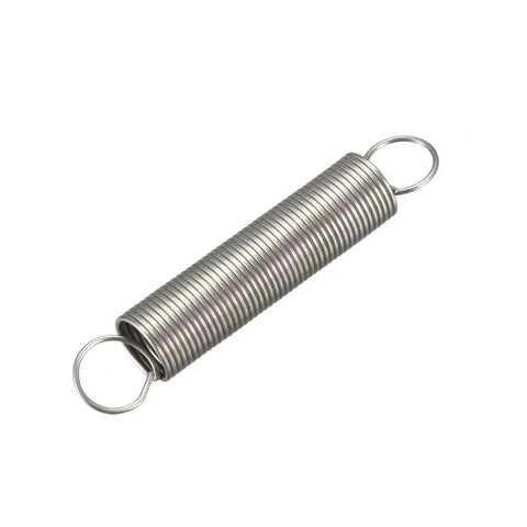 Extended Tension Spring With Dual Hook, Stainless Steel, 0.02 Inch Wire, 0.24 Inch Outer Diameter, 1.38 Inch Free Length