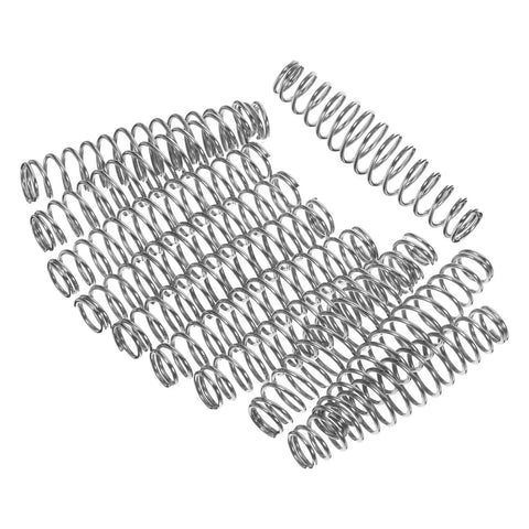 12 Pack Garden Pruner Replacement Springs For Pruners And Shears Stainless Steel Pro Grade Anti Rust Trimming Parts shown in a bundle