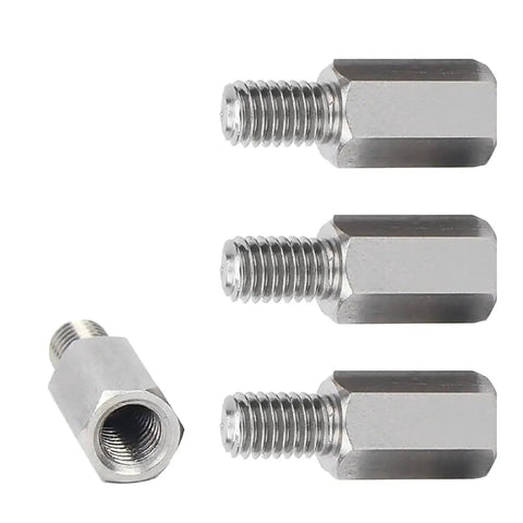 Wall Mount Spacer Adapter Set For Desktop And Portable Monitors 4 Pcs M4x10mm Hex Stainless Steel Standoff Spacers with Screws