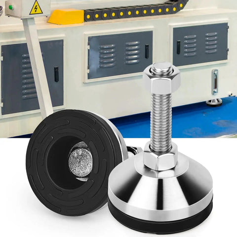 Beefy Leveling Feet For Cabinets Tables Workbenches And Machines With 2 36 Inch Base And M12 Thread Adjustable Leg Levelers 5280 Lb
