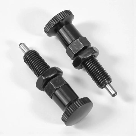 Push Fit Ball Nose Spring Knob Indexing Plunger With M6 Thread Retractable Pull Pin Spring Loaded Short Type Non Lock Out Quick Release Threaded Latch Button For Industrial Equipment Built To Last Stainless Steel 304 2 Pcs