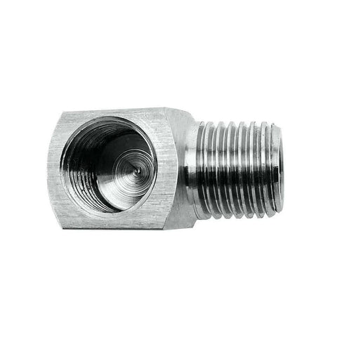 Stainless Steel Cast Pipe Fittings 90 Degree Street Elbow One Quarter Inch NPT Male By One Quarter Inch NPT Female for air, water, fuel lines