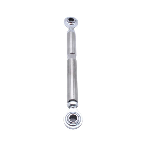 5 1/2 Adjustable Tensioning Rod Heim Joint Alternator Bracket for SBC BBC 350 454 302 Engines, Stainless Steel 5/8 Rod