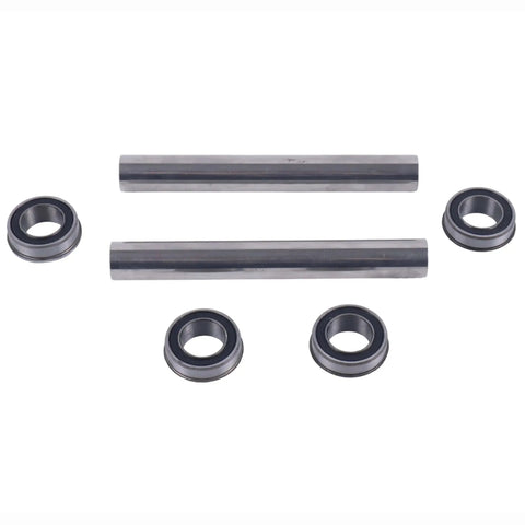 2X Stainless Steel Front Wheel Axle And Bearing Conversion Kit For Husqvarna 6 Inch Wheel Sleeves Beefed Up Pro Grade Durable