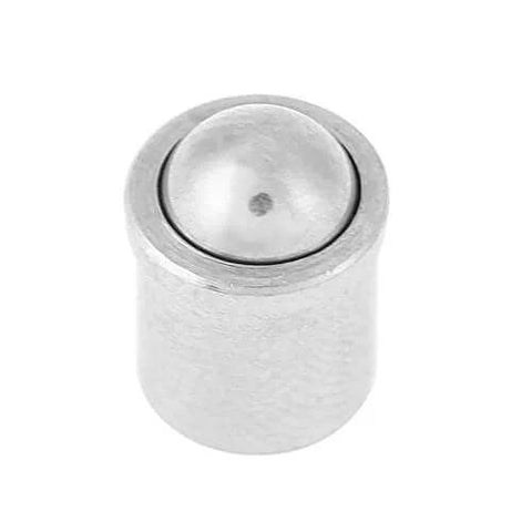 10 pcs stainless steel push fit spring ball plungers 7 x 6 mm, smooth action positioning plungers for mechanical devices.