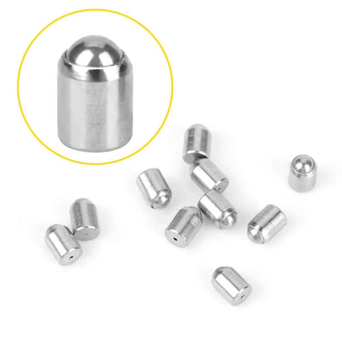 2x3mm Ball Plunger Set, 304 stainless steel spring loaded ball detent plungers showing multiple pieces with 5N elasticity