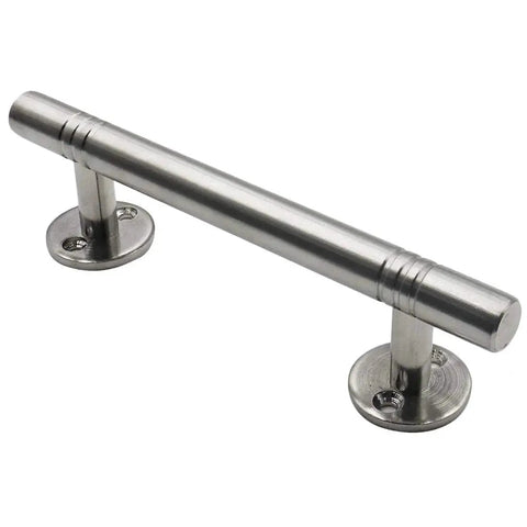 Sliding Barn Door Handle Stainless Steel Heavy Duty Solid Pull Handle With 150mm Length And 102mm Center To Center Hole To Hole Distance For Modern Interior Doors And Cabinet Applications