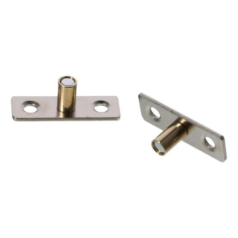 4 Pcs Stainless Steel Roller Guides For Sliding Barn Doors Floor Guides And Hardware Accessories, Durable Polished Finish