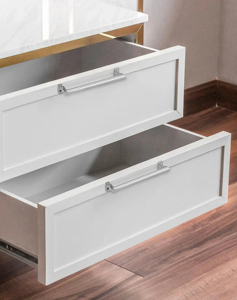 Large Stainless Steel Barn Pull Handle Set Of 4 With Screws For Cabinets Sliding Doors Closets Keyless Entry Doors Fences Barn Doors And Gates Durable Modern Finish Easy To Install on white cabinet drawers.