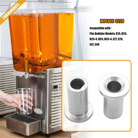 304 Stainless Steel Bearing Sleeve Replacement For Crathco 3220 Bubbler Jet Systems with installation view