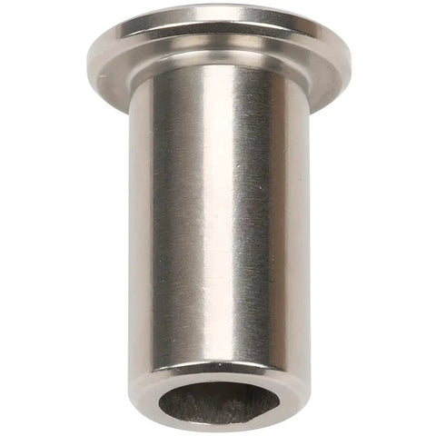 Stainless steel bearing sleeve from 3 Pack Bearing Sleeves Direct Replacement For Crathco 3220 Fits Bubbler Models D15 D25 D25-4 D35 D35-4 E27 E29 E47 E49 Brand New Bearing Sleeve Set That Replaces Grindmaster Crathco Part 3220.