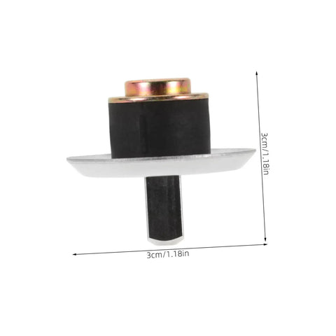 Side view of Replacement Coupling Pin for Juicer and Blender Parts With Stainless Steel Construction, 3cm x 3cm size