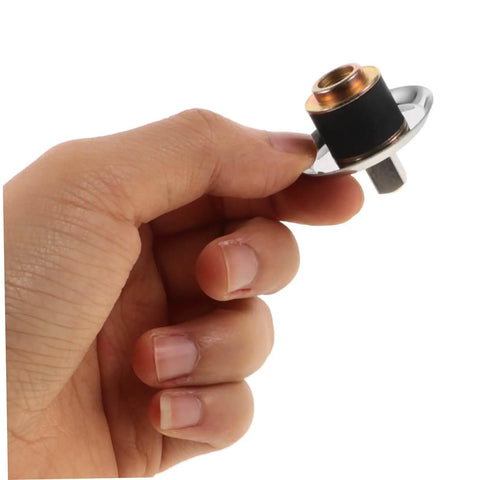 Person holding Stainless Steel Blender And Juicer Coupling Replacement Part With Plug And Play Easy Install And Secure Connection