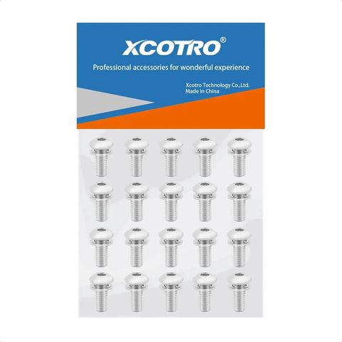 Durable Stainless Steel Water Bottle Cage Bolts With Washers 20 Pack For Bike Rack And Frame Bracket Screws M5x12mm Hex Socket Button Head