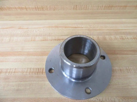 Front view of Beefy Industrial Grade Stainless Steel Bushing Holder For Heavy Duty Machinery With Three Inch Height Inner Diameter Two And Three Quarter Inches Outer Diameter Seven Inches Size Seventy Rexnord 4310070HZ