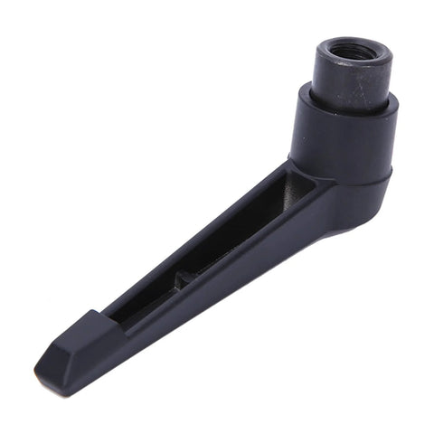 Black clamping lever handle from Stainless Steel Clamping Lever Handles Set Of 4 Adjustable Knobs With Female Thread Studs M4 To M12 For Machinery.