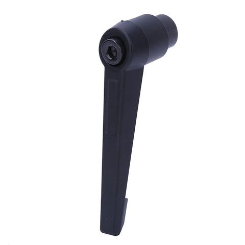 Close-up of a single stainless steel clamping lever, part of the Stainless Steel Clamping Lever Handles Set Of 4 Adjustable Knobs with M4-M12 studs