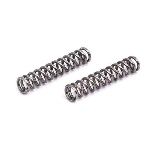 Durable 304 Stainless Steel Compression Spring 3mm Outer Diameter, 0.5mm Wire, 15mm Free Length, Silver Tone, 20 Pack For DIYers And Small Gadgets