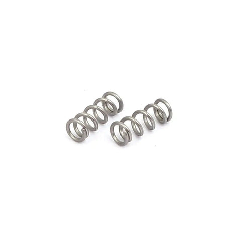 Compression Spring Set 304 Stainless Steel 2mm Outer Diameter 0.3mm Wire 5mm Free Length Silver Tone 20 Pieces Durable Small Coil Springs For DIYers And Makers