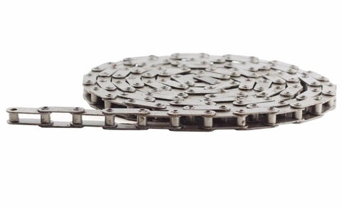 C2050H HPSS Heavy Duty Hollow Pin Stainless Steel Conveyor Roller Chain ten feet coiled with connecting link