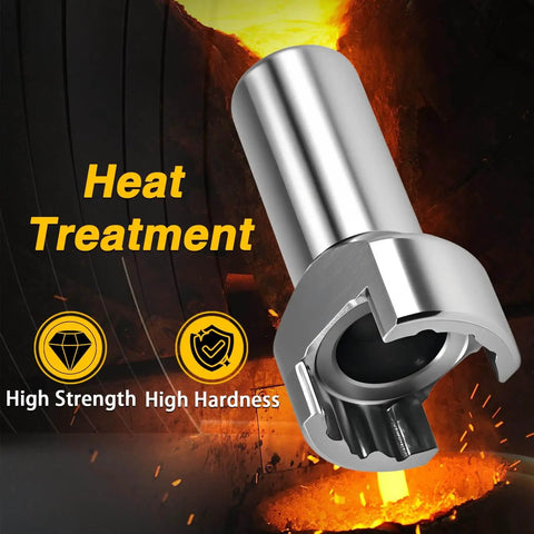 Durable stainless steel 3/4 inch strut channel adapter kit with nuts, bolts, drill bit socket and wrench for 19mm bolt heads
