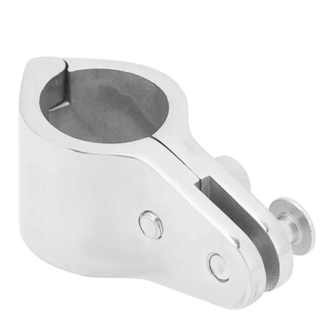 Focket Bimini top jaw slide, 316 stainless steel boat hardware for 1-inch round tubing, rail mount