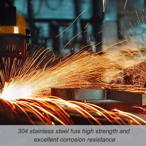 Two Pack 304 Stainless Steel Round Rod 0.236 Inch Diameter 36 Inch Length Beefy Heavy Duty Solid Round Shaft Bar For DIY Crafting Model Building Lathe Machining And Home Repair Yaocom with sparks flying during machining