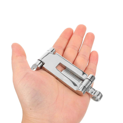 OSALADI stainless steel box latch with anti-rattle locking mechanism, marine-grade 316 toggle latch