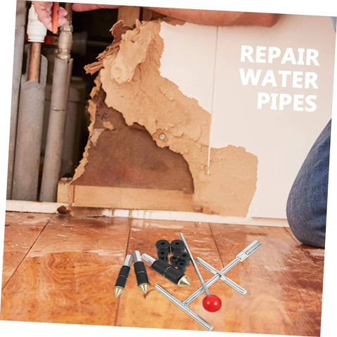 Stainless Steel Water Pipe Repair Tools Emergency Stopper Kit For Quick Leak Fix And Easy DIY Plumbing Repairs in use