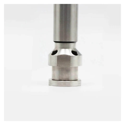 Close-up of stainless steel piston rod for GH833, compatible with piston valve 287832 or 287-832, polished finish, shown vertically.