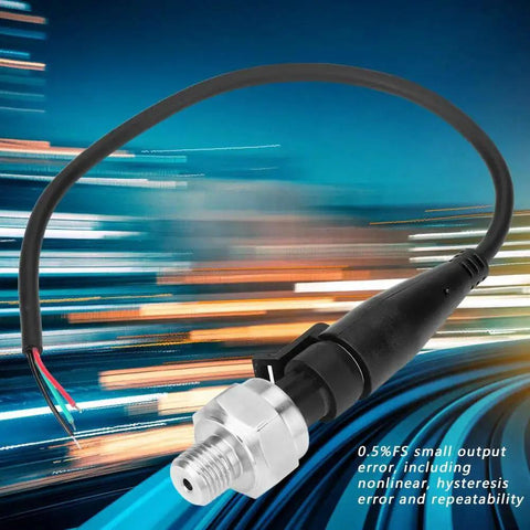 High Accuracy G1/4 Stainless Steel Pressure Transducer Sensor For Water Gas Oil 0-80 PSI With 5V Input And 0.5-4.5V Or 0-5V Output