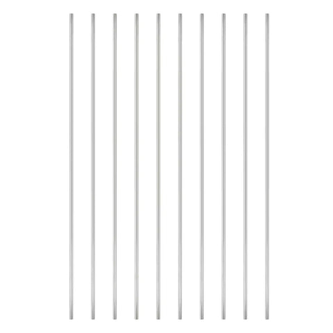 Stainless Steel Solid Rods Set 3mm Diameter 100mm Length 304 Grade Pack Of 20 Lathe Bar Stock For DIY Machining