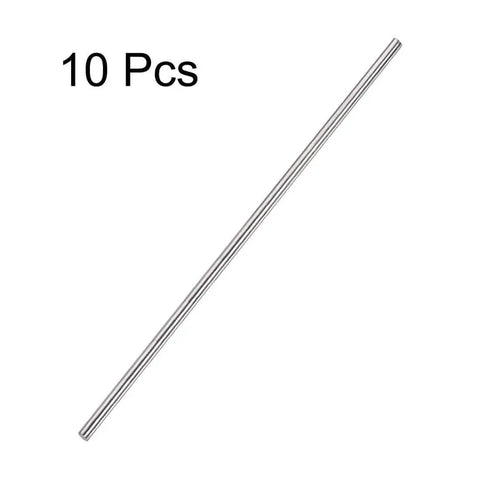 Durable 4mm By 300mm Stainless Steel Round Rods For DIY Projects Uxcell 304 Solid Bar Stock 10 Pieces Rust Resistant Lathe Bar