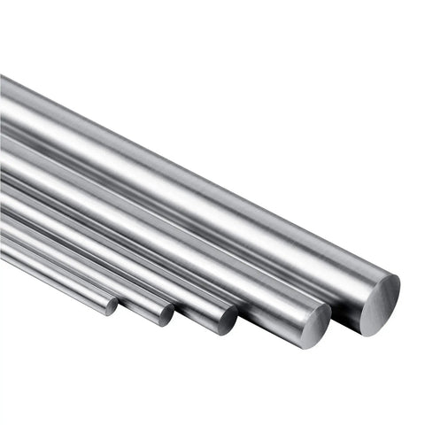 Assorted diameters of 24 Pcs 304 Stainless Steel Round Rods Set with 1.5 to 8 mm thickness, 100 mm length for DIY projects in view
