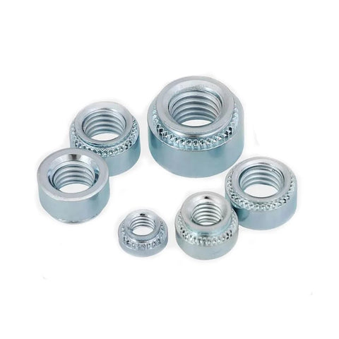 Self Clinching Nuts Set M2 To M10 For Electronic Assembly 2 To 30 Pieces 304 Stainless Steel Silvery Finish Self Clinching Hardware Fasteners Swage Nut Press