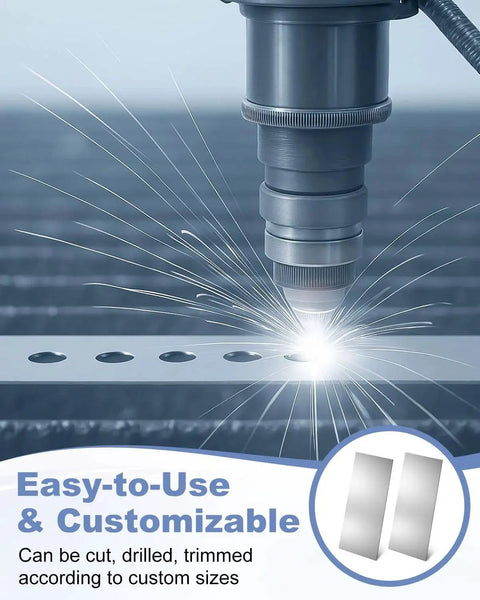 Pro Grade 30 Piece Shim Stock Set In 304 Stainless Steel, laser cutting demonstration for customization