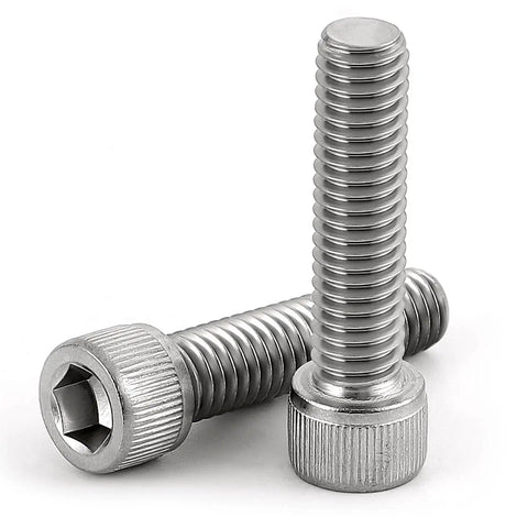 Heavy Duty 5/16-18 Socket Head Cap Screws 1 Inch With Allen Drive Full Thread Bright Finish Stainless Steel 304 18-8 A2-70 Pack Of 25 Ideal For Automotive Machinery DIY Projects And Outdoor Use MewuDecor