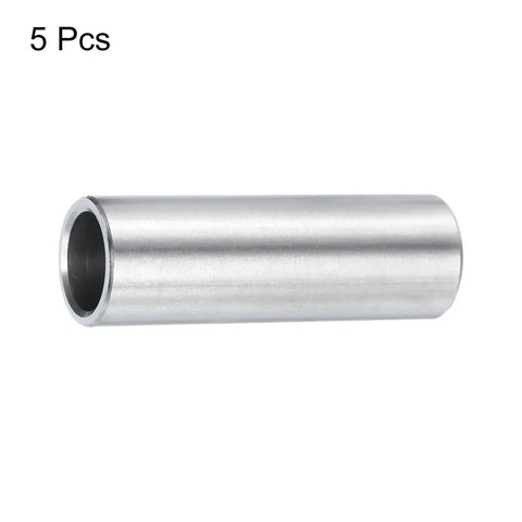 Heavy Duty Stainless Steel Spacer Set 3/8 Bore 1/2 OD 1-1/2 Inch Length For 3/8 Screws Bolts And Rods 304 Stainless Steel Plain Finish