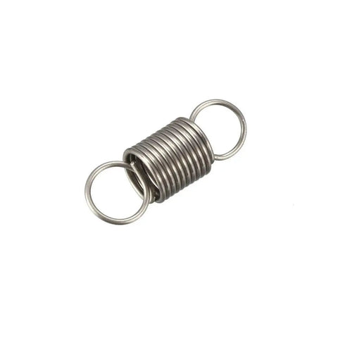 Stainless Steel Dual Hook Tension Spring Set 0.02 Inch Wire Diameter, 0.2 Inch Outer Diameter, 0.59 Inch Free Length, Rust Resistant
