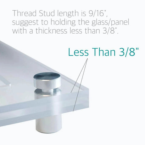 Stainless Steel Standoff Screws For Acrylic Signs And Glass Displays 20 Pack By Lantee Glass Picture Frame Standoff Mounts Bolts
