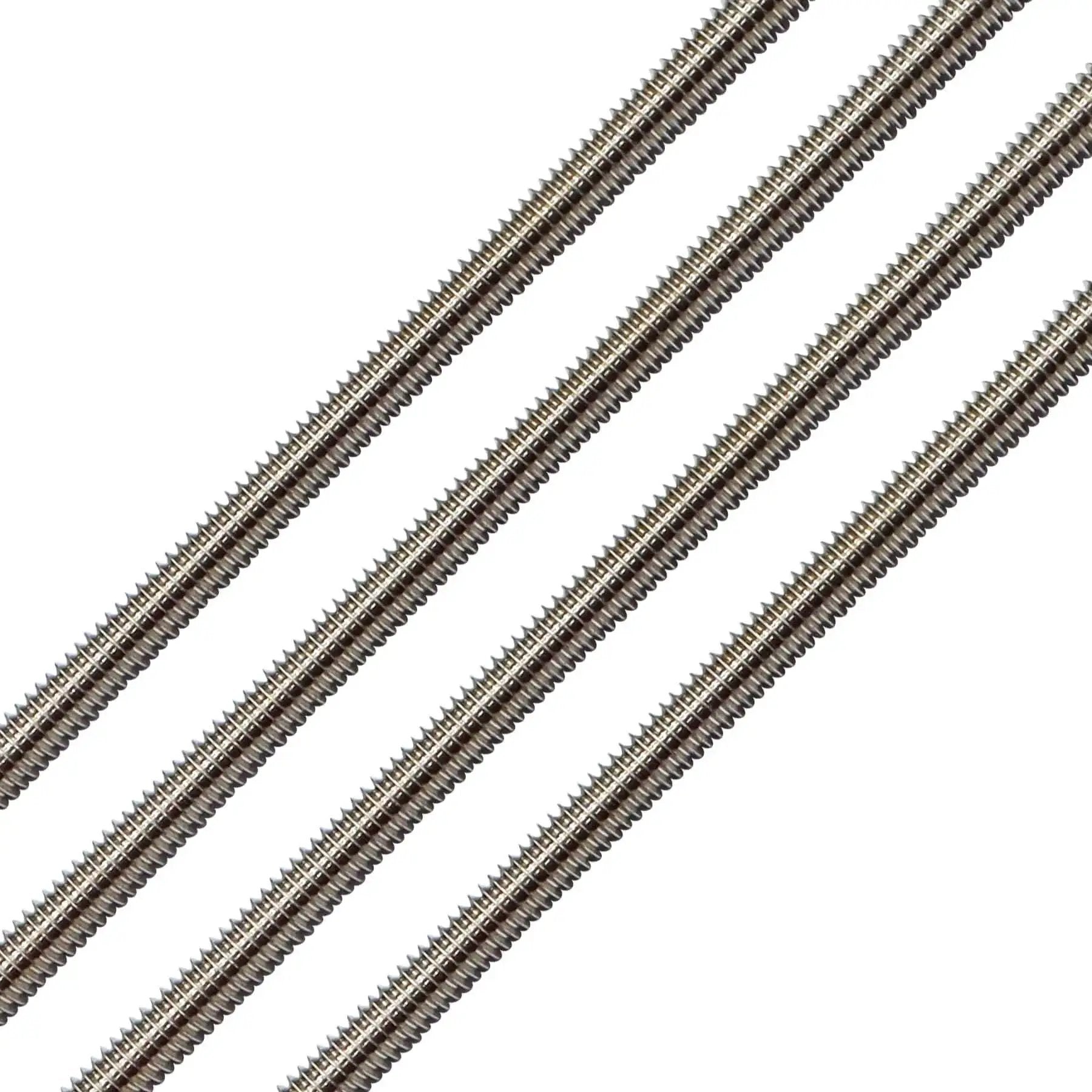 1/4-28 Stainless Steel Threaded Rods - 12in 4-Pack 🍁