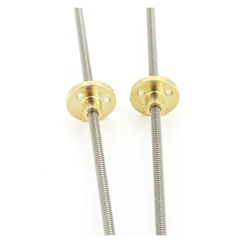 ✝️ Screw Stainless Steel Ball Screw T4 Stainless Steel Trapezoidal Screw Length 100mm Pitch 1 Lead 1mm/2mm with Nut for CNC axis motion