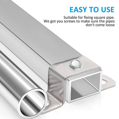 Durable 304 stainless steel U shaped connector brackets deliver strong rust resistant mounting for strut channels